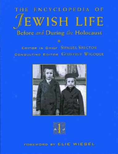 Imagen de archivo de The Encyclopedia of Jewish Life Before and During the Holocaust a la venta por ThriftBooks-Atlanta