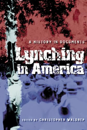 Stock image for Lynching in America: A History in Documents for sale by Irish Booksellers