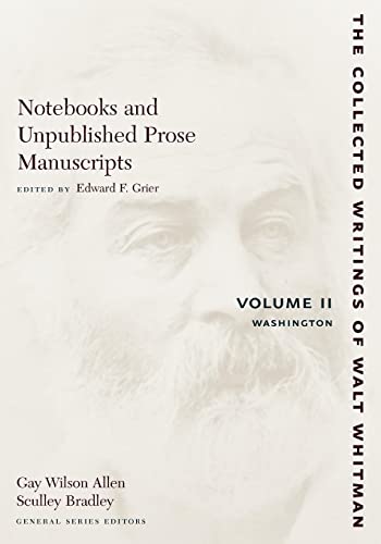 Stock image for Notebooks and Unpublished Prose Manuscripts: Volume II for sale by Blackwell's