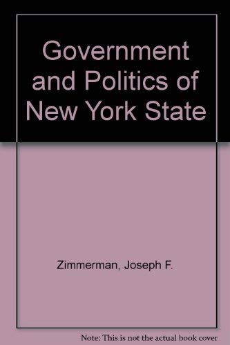 Stock image for The Government and Politics of New York State for sale by Nelsons Books