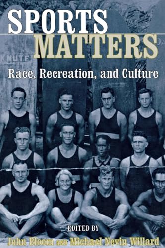 Imagen de archivo de Sports Matters: Race, Recreation, and Culture a la venta por KuleliBooks