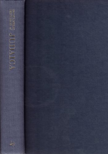 Beispielbild fr Encyclopaedic Dictionary of Judaica zum Verkauf von Better World Books