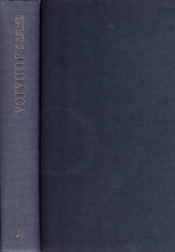 Imagen de archivo de Encyclopaedic Dictionary of Judaica a la venta por ThriftBooks-Dallas