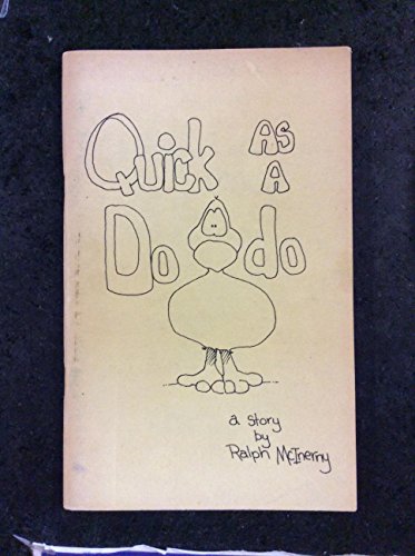 Stock image for Quick As a Dodo SIGNED for sale by Dorothy Meyer - Bookseller