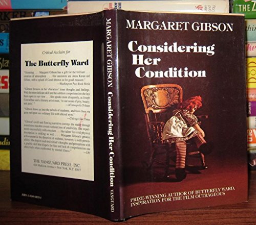 Considering her Condition (9780814908556) by GIBSON, MARGARET