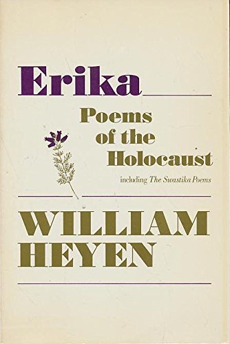 Stock image for Erika: Poems of the Holocaust for sale by Heisenbooks