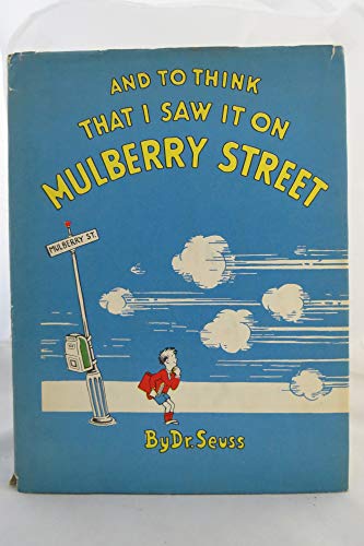 Stock image for And To Think That I Saw It on Mulberry Street for sale by Time Tested Books