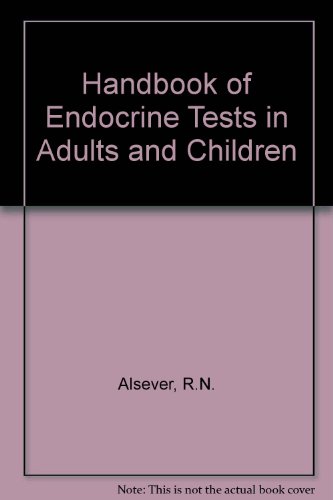 9780815101253: Handbook of endocrine tests in adults and children