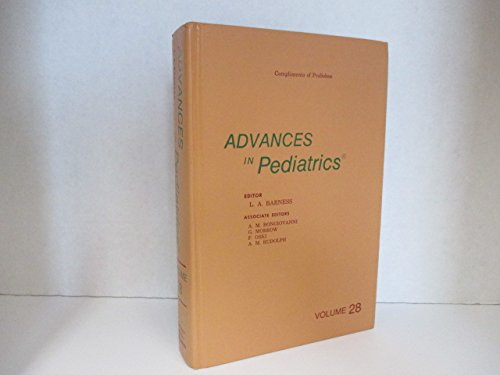 Stock image for Advances in Paediatrics: v. 28 for sale by HPB-Red