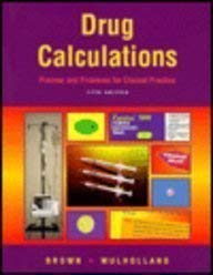 Stock image for Drug Calculations: Process and Problems for Clinical Practice for sale by HPB-Red