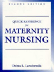 Imagen de archivo de Maternity Nursing : Quick Reference a la venta por Better World Books