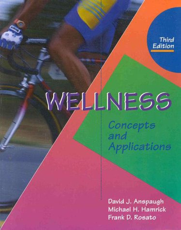 Beispielbild fr Wellness Concepts and Applications zum Verkauf von Better World Books