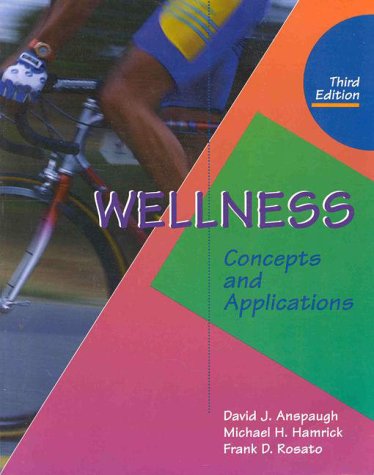 Imagen de archivo de Wellness: Concepts and Applications a la venta por Irish Booksellers