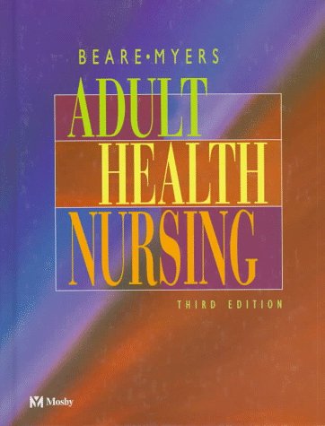 Imagen de archivo de Adult Health Nursing a la venta por Your Online Bookstore