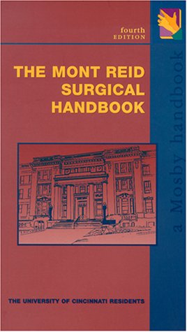 Imagen de archivo de The Mont Reid Surgical Handbook a la venta por Once Upon A Time Books