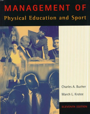 9780815113027: Management of Physical Education and Sport (Brown & Benchmark S.)