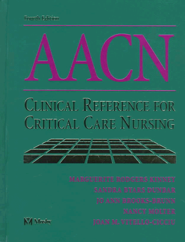 Beispielbild fr Aacn Clinical Reference for Critical Care Nursing zum Verkauf von ThriftBooks-Dallas