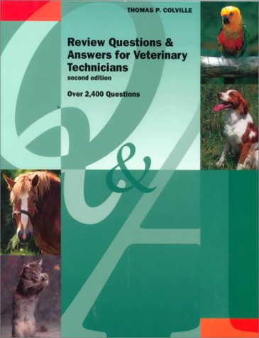 Imagen de archivo de Review Questions and Answers for Veterinary Technicians (2nd Edition, Book Only) a la venta por SecondSale