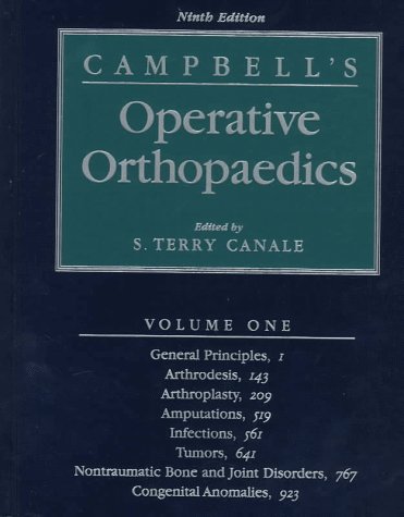 Imagen de archivo de Campbell's Operative Orthopedics (Four Volume Set) a la venta por WorldofBooks