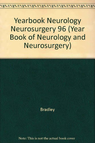 Stock image for Yearbook Neurology Neurosurgery 96 for sale by Books Puddle