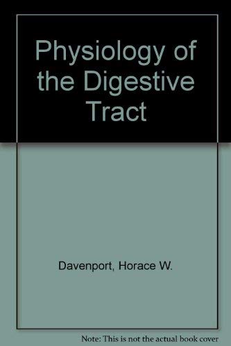 9780815123330: Physiology of the digestive tract;: An introductory text (Physiology textbook series)