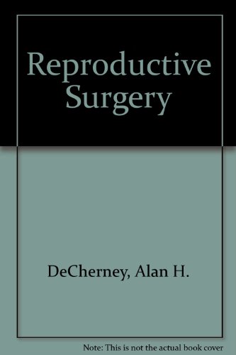 Stock image for Reproductive Surgery for sale by HPB-Red