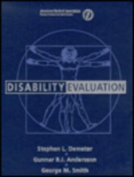 Stock image for Disability Evaluation for sale by HPB-Red