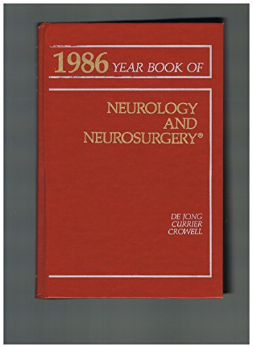 Beispielbild fr The 1986 Year Book of Neurology and Neurosurgery zum Verkauf von Alien Bindings