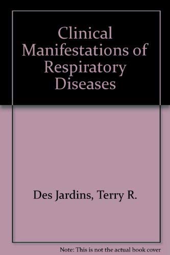 Beispielbild fr Clinical Manifestations of Respiratory Disease - Second Edition zum Verkauf von RareNonFiction, IOBA