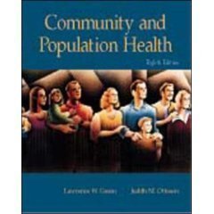 Imagen de archivo de COMMUNITY AND POPULATION HEALTH a la venta por BennettBooksLtd