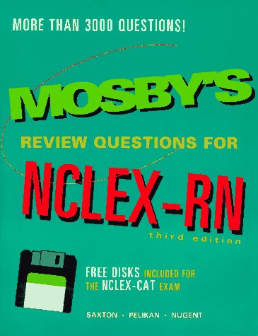 Imagen de archivo de Mosby's Review Questions for NCLEX RN a la venta por AwesomeBooks