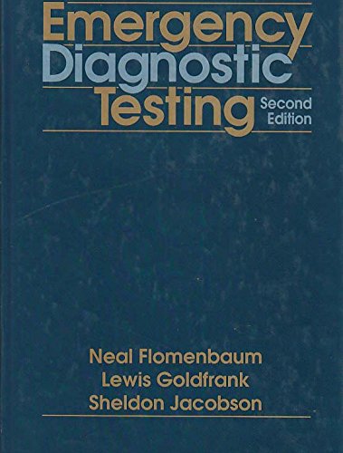 Beispielbild fr Emergency Diagnostic Testing zum Verkauf von HPB-Red
