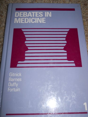 Imagen de archivo de Debates in Medicine (1) a la venta por Gilboe Books