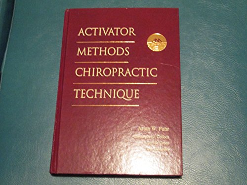 Stock image for Activator Methods Chiropractic Technique for sale by HPB-Red