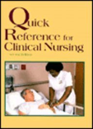 9780815137214: Quick Reference For Clinical Nursing