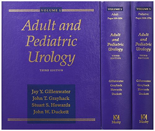 Imagen de archivo de Adult and Pediatric Urology (3-Volume Set) a la venta por P.C. Schmidt, Bookseller