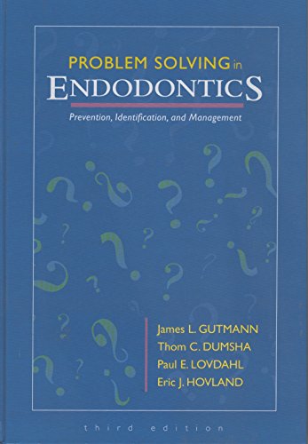 Stock image for Problem Solving in Endodontics for sale by Better World Books: West