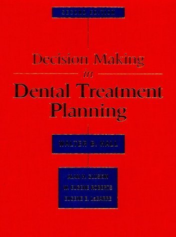 Imagen de archivo de Decision Making In Dental Treatment Planning a la venta por Gulf Coast Books