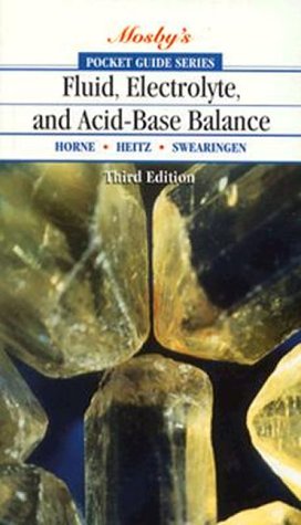 Imagen de archivo de Pocket Guide to Fluid, Electrolyte, and Acid-Base Balance a la venta por HPB-Red