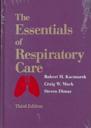 Beispielbild fr Essentials of Respiratory Care zum Verkauf von HPB-Red