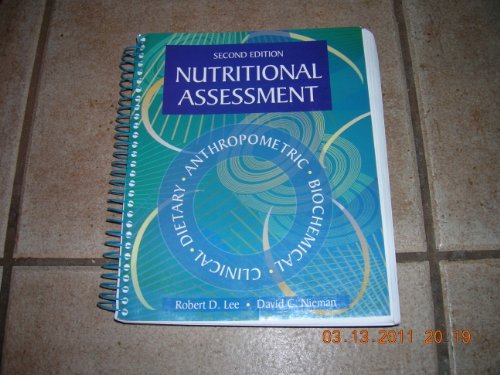 Beispielbild fr Nutritional Assessment zum Verkauf von Better World Books