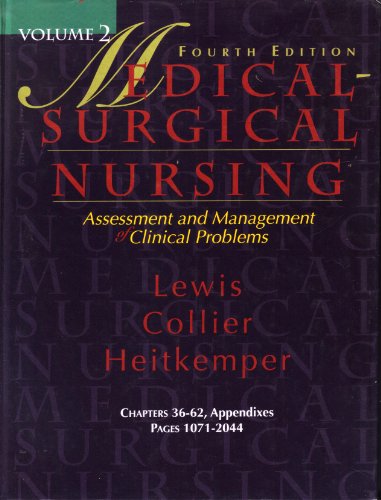 Imagen de archivo de Medical-Surgical Nursing: Assessment and Management of Clinical Problems a la venta por HPB-Red