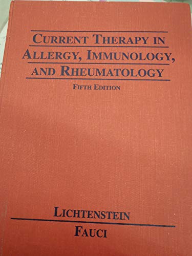 Imagen de archivo de Current Therapy in Allergy, Immunology and Rheumatology a la venta por Wonder Book