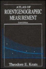 Stock image for Atlas of Roentgenographic Measurement for sale by Better World Books