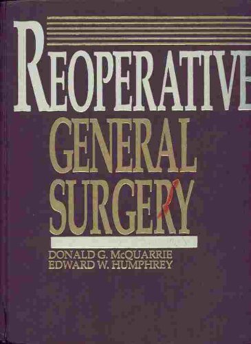 Stock image for Reoperative General Surgery for sale by HPB-Red