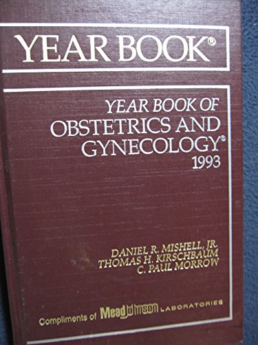 Imagen de archivo de The Year Book Of Obstetrics and Gynecology, 1993 (GIFT QUALITY) a la venta por UHR Books