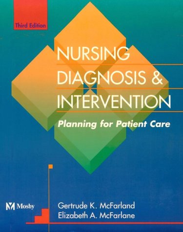 Beispielbild fr Nursing Diagnosis and Intervention : Planning for Patient Care zum Verkauf von Better World Books