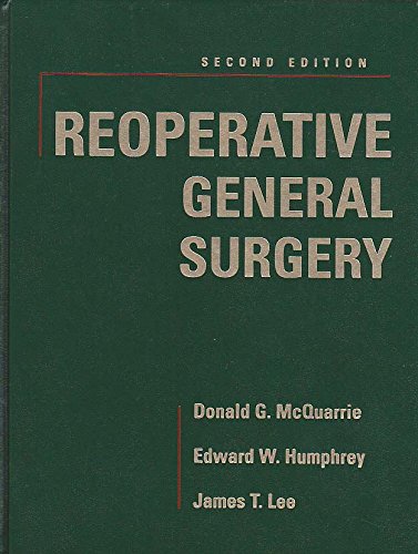 Stock image for Reoperative General Surgery for sale by ThriftBooks-Dallas