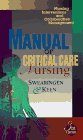 9780815175001: Manual of Critical Care: Applying Nursing Diagnoses to Adult Critical Illness