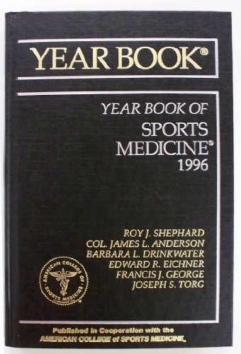 Stock image for Year Book of Sports Medicine 1996 for sale by HPB-Red